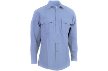 Image of Elbeco Textrop2 Long Sleeve Shirt, Blue - 313N-14-33
