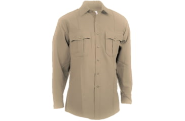 Image of Elbeco Textrop2 Long Sleeve Shirt, Silver Tan - 312N-14-33
