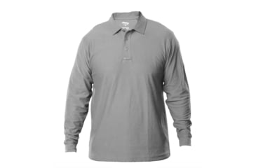 Image of Elbeco Ufx Long Sleeve Comfort Polo, Gray - K6418-XS