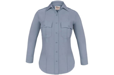Image of Elbeco Womens Textrop2 Ls Shirt, French Blue - 9319LCN-54