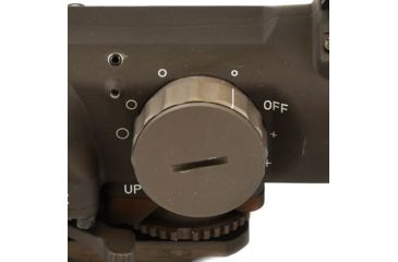 Image of Elcan SpecterDR Dual Role 1-4x Optical Sight, Integral A.R.M.S. Picatinny Mount, Anti-Reflection Device, 7.62, CX5396 Ballistic Reticle, Flat Dark Earth, DFOV14-T2