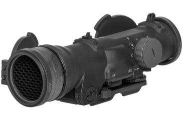 Image of Elcan SpecterDR Rifle Scope w/Integral A.R.M.S. Picatinny Mount, 1.5-6x5.56mm, CX5455 Ballistic Reticle, Black, DFOV156-C1