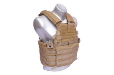 Image of Element Gear CJC Plate Carrier Vest, Coyote Tan, SMALL VE-CJC-04-S