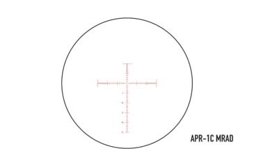 Image of Element Optics Immersive Series 10x40mm Rifle Scope, MRAD APR-1C Reticle, Black, ELE50073