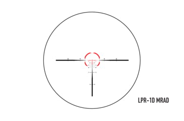 Image of Element Optics Immersive Series 5x30mm Rifle Scope, 34mm Tube, MRAD LPR-1D Reticle, Black, ELE50071