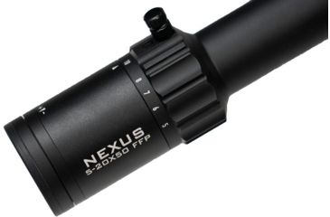 Image of Element Optics Nexus Rifle Scope, 5-20x50mm, 30mm Tube, First Focal Plane, APR - 1C MRAD Reticle, Matte Finish, Black, 50001