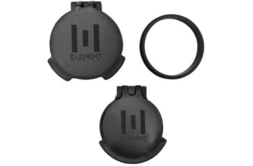 Image of Element Optics Nexus Scope Caps, FFP, Black, ELE55000