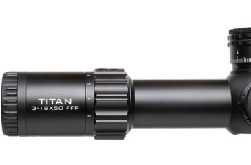 Image of Element Optics Titan Rifle Scope, 3-18x50mm, 34mm Tube, First Focal Plane, APR - 2D Reticle, Matte Black, ELE50024