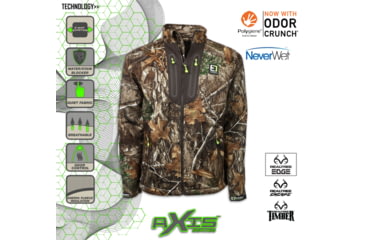 Image of Element Outdoors Axis Mid Weight RT-Edge Jacket - Mens, Realtree Edge, Extra large, AS-MJ-XL-ED