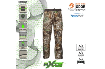 Image of Element Outdoors Axis Mid Weight Pants - Men's, 2XL, Realtree Edge, AS-MP-2XL-ED