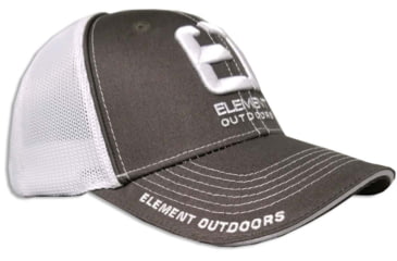 Image of Element Outdoors Drive Series Mesh Back Cap - Mens, White/Grey, OSFM, DS-MBC-5