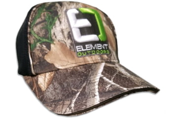 Image of Element Outdoors Drive Series Mesh Back Hat - Mens, Black/ Camo, OSFM, DS-MBC-4