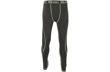 Image of Element Outdoors Kore Series Lightweight Long Underwear - Mens, BLACK, 2X-Large, KS-LLU-2XL-BK