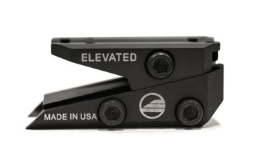 Image of Elevated Technology The Slide Height Adjustable Optic Mount, Black, SLIDE