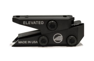 Image of Elevated Technology The Slide Height Adjustable Optic Mount, Black, SLIDE