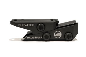 Image of Elevated Technology The Slide Height Adjustable Optic Mount, Black, SLIDE