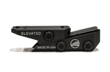 Image of Elevated Technology The Slide Height Adjustable Optic Mount, Black, SLIDE