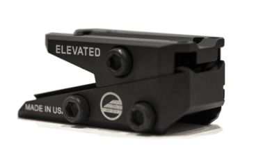 Image of Elevated Technology The Slide Height Adjustable Optic Mount, Black, SLIDE