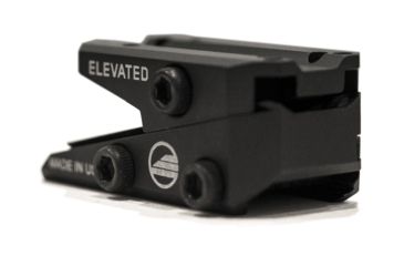 Image of Elevated Technology The Slide Height Adjustable Optic Mount, Black, SLIDE