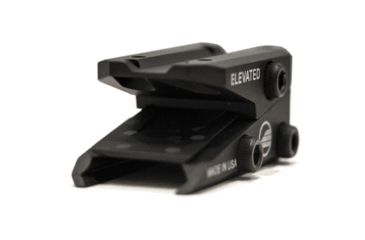 Image of Elevated Technology The Slide Height Adjustable Optic Mount, Black, SLIDE