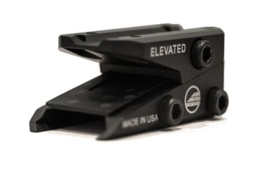 Image of Elevated Technology The Slide Height Adjustable Optic Mount, Black, SLIDE