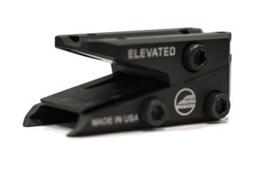 Image of Elevated Technology The Slide Height Adjustable Optic Mount, Black, SLIDE
