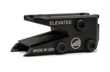 Image of Elevated Technology The Slide Height Adjustable Optic Mount, Black, SLIDE
