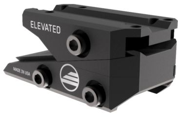 Image of Elevated Technology The Slide Height Adjustable Optic Mount, Black SLIDE