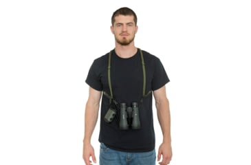 Image of Elevation Dual Bino Harness, Black/Green, 1601001