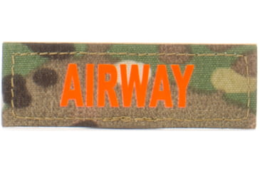 Image of Eleven 10 1x3 Med Name Tape Patch, Orange - E10-7003-AIRWAY-MTC/ORG