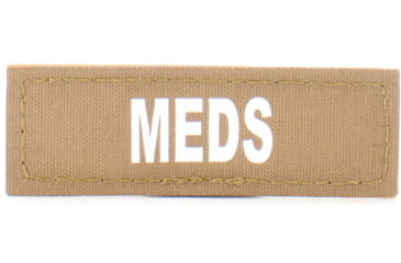 Image of Eleven 10 1x3 Med Name Tape Patch, White Glow - E10-7003-MEDS-CYT/GLO