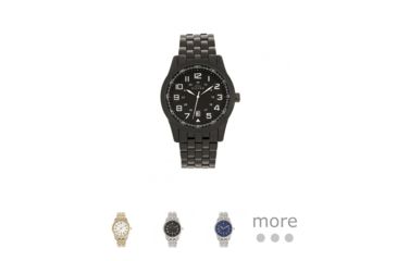 Image of Elevon Elevon Garrison Bracelet Watch, Black, Gold/white, Silver/Black, Silver/blue, Silver/Green, Silver/White
