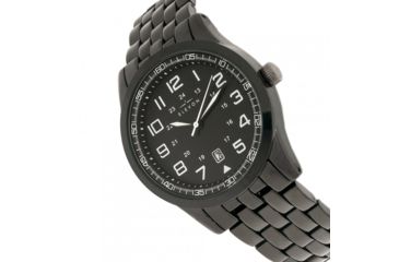 Image of Elevon Garrison Bracelet Watch W/Date, Black, ELE105-6