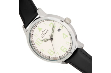 Image of Elevon Sabre Watch w/Date - Mens, White/Black, One Size, ELE121-1
