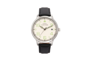 Image of Elevon Sabre Watch w/Date - Mens, White/Black, One Size, ELE121-1