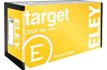 Image of Eley Ammunition Eley Ammo Target .22lr 40gr. Round Nose 50-pack