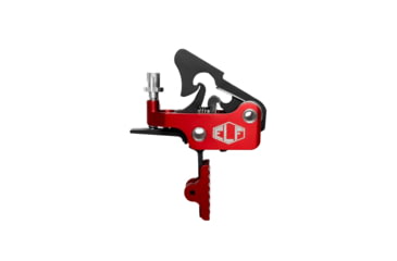 Image of Elftmann Tactical Apex .170 Straight FA Trigger, Red, APEX-.170-R-S-FA