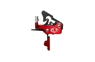 Image of Elftmann Tactical Apex Straight FA Trigger, Red, APEX-R-S-FA