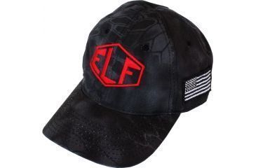 Image of Elftmann Tactical ELF Ballcap Kryptek Typhon, Black HAT-T