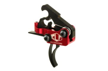 Image of Elftmann Tactical Elf Match Pro Trigger with ELF PRO-LOCK Threaded Mounting System, Curved, MATCH PRO-C