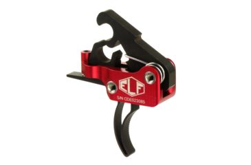 Image of Elftmann Tactical Elf Match Pro Trigger with ELF PRO-LOCK Threaded Mounting System, Curved, MATCH PRO-C