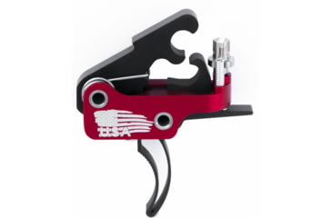 Image of Elftmann Tactical Elf Match Pro Trigger with Threaded Mounting System, Curved Finger, 2.75-4lbs Pull Weight, MATCH PRO-C FA