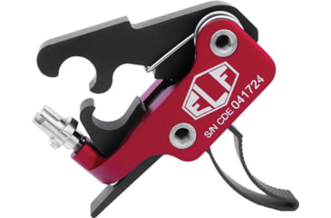 Image of Elftmann Tactical Elf Match Pro Trigger with Threaded Mounting System, Curved Finger, 2.75-4lbs Pull Weight, MATCH PRO-C FA
