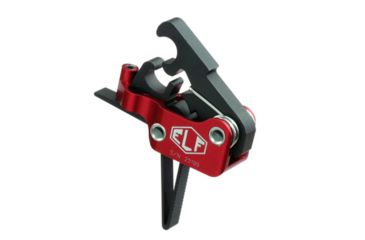 Image of USED Elftmann Tactical Straight Adjustable Trigger, AR-9, 2.75-4 lb, Mil-Spec, Red/Black, AR9S, EDEMO2