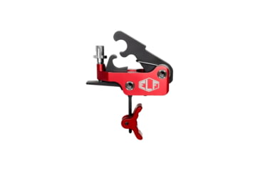 Image of Elftmann Tactical Se Pro Curved FA Trigger, Red, SE-PRO-R-C-FA