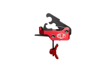 Image of Elftmann Tactical Se Pro Curved Trigger, Red, SE-PRO-R-C