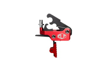 Image of Elftmann Tactical Se Pro Straight FA Trigger, Red, SE-PRO-R-S-FA