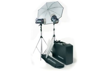Image of Elinchrom Style 600RX/1200RX Kit With Umbr., Refle., Stands And Case EL-20746