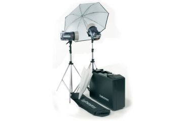Image of Elinchrom Style 600RX/600RX Kit With Umbr., Refle., Stands And Case EL-20744