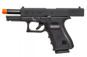 Image of Elite Force Glock 19 Gen 3 Gas Blowback Airsoft Pistol, Black 2276303
